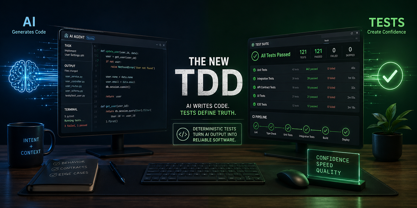 The New TDD: Why Tests Matter More When AI Writes the Code