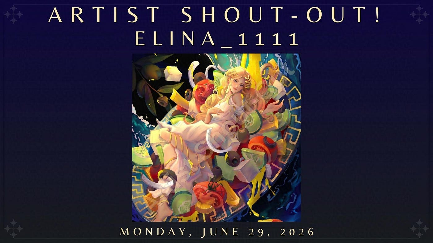 ARTIST SHOUT-OUT #871: Elina_1111