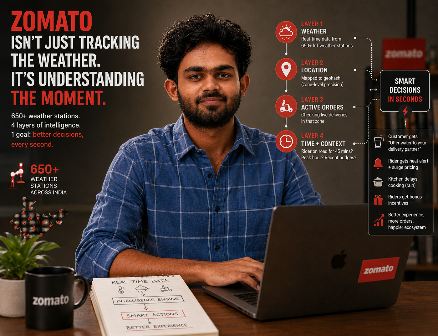 How Zomato’s 650 Weather Stations Help Retain Its Customer Base