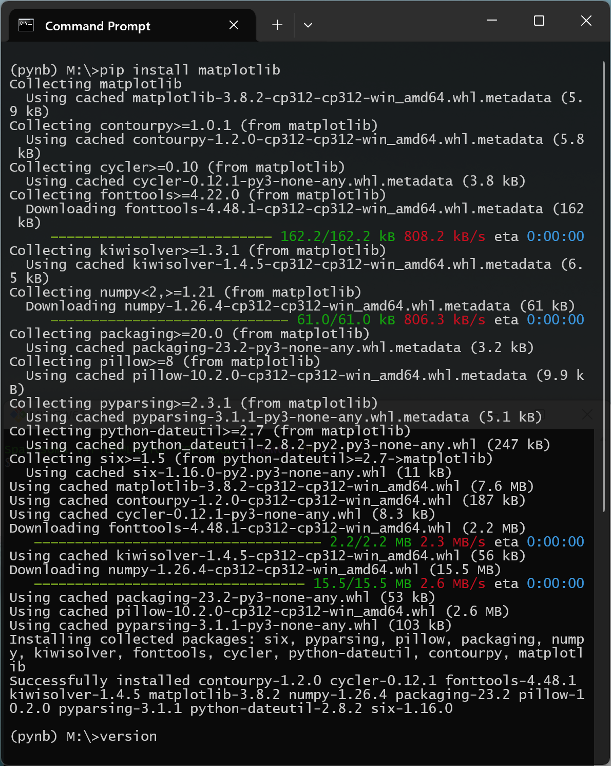 Matplotlib Install Lasopagadget How To Install Matplotlib Library In