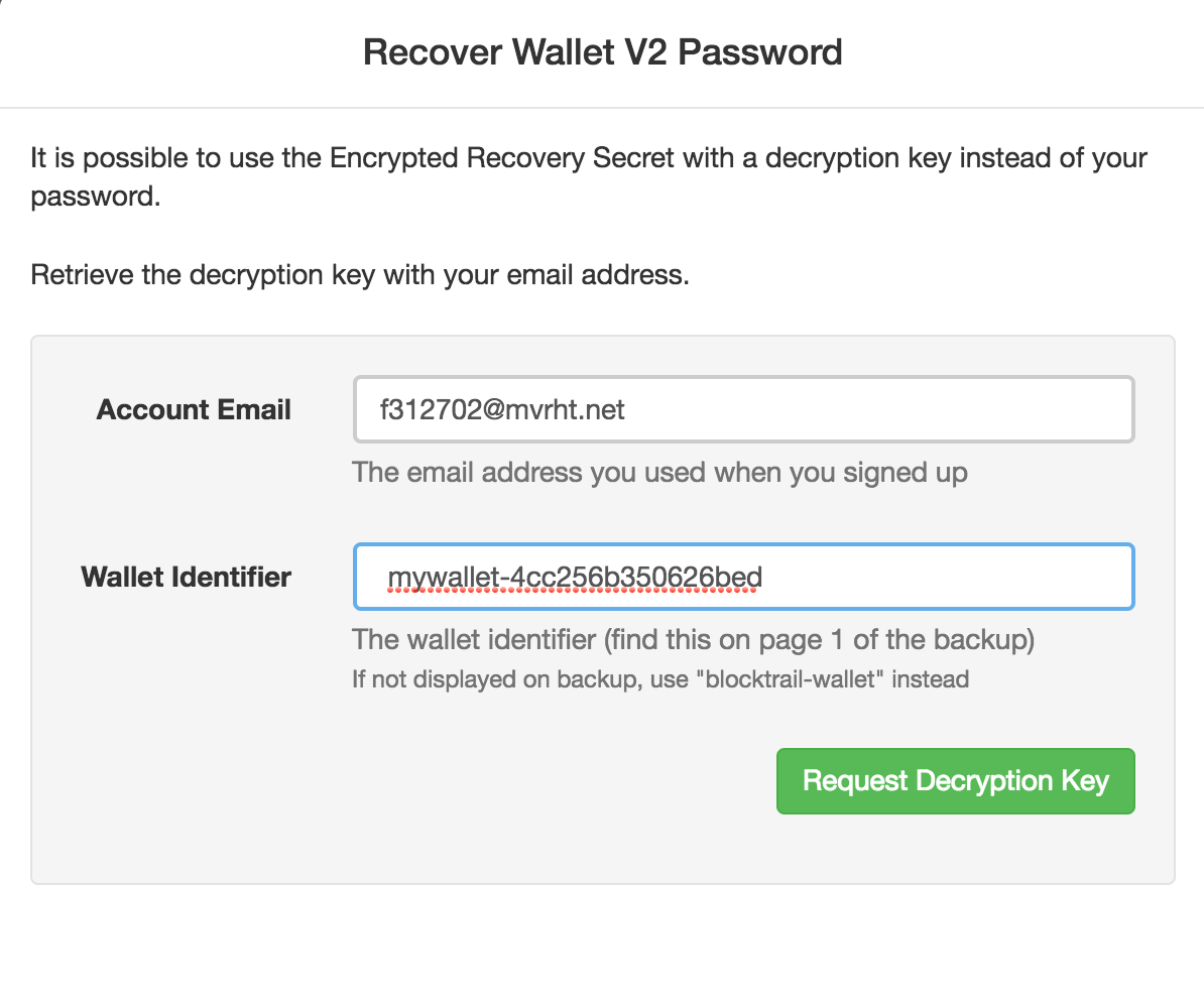 Recover your wallet, quick and easy | by Adam Kohut | The BTC Blog | Medium