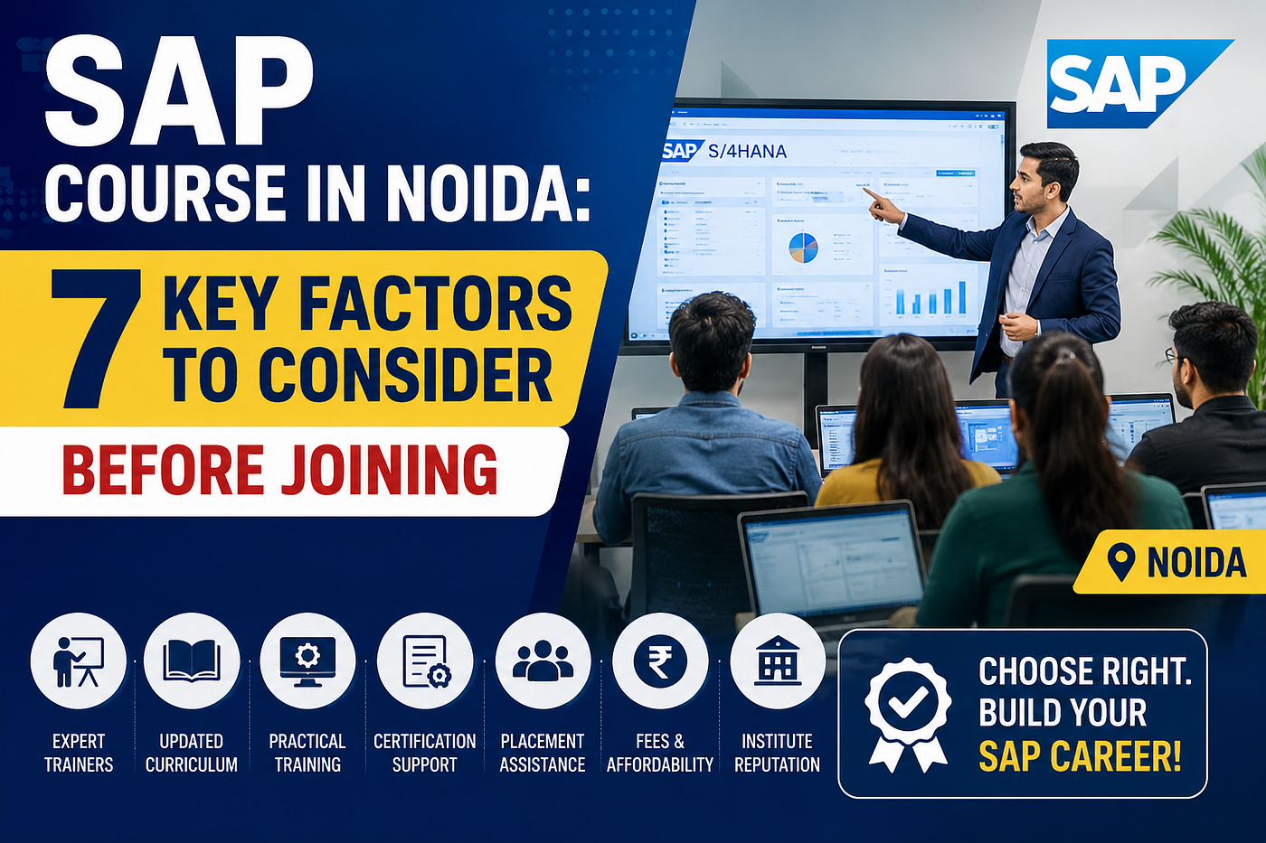 SAP Course in Noida: 7 Key Factors to Consider Before Joining