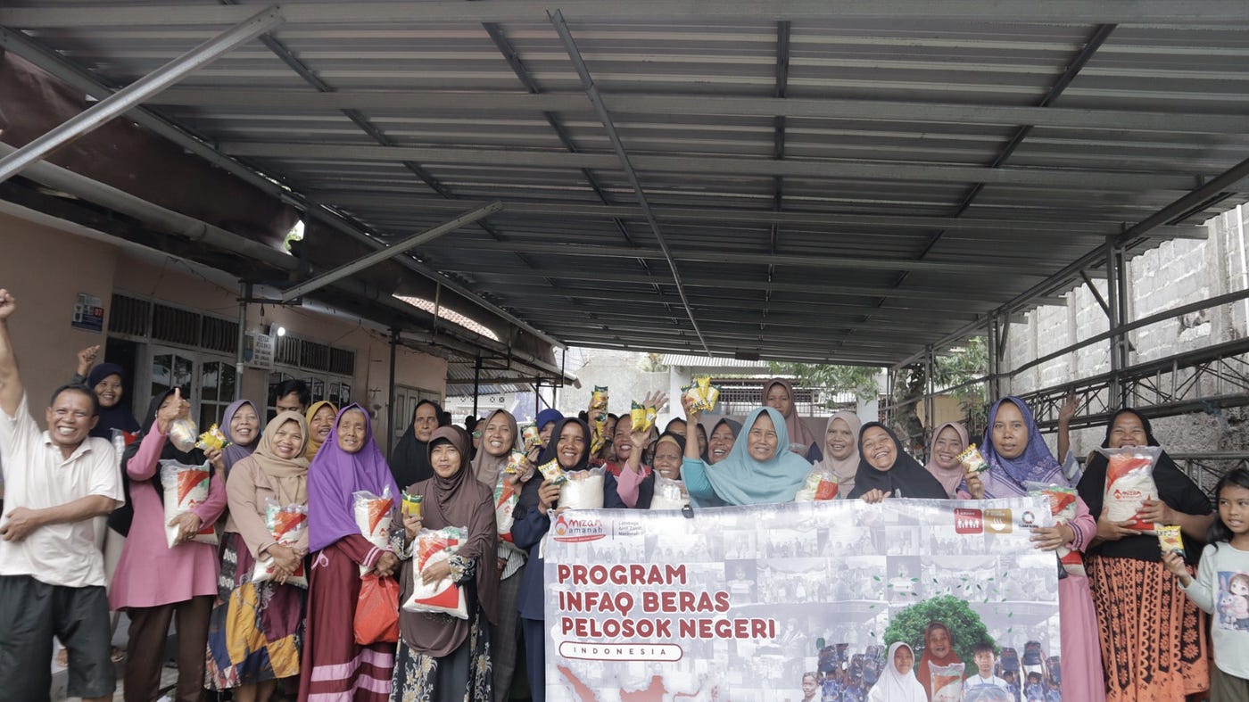 Infaq Beras Hadirkan Manfaat Hingga Pelosok, Bantu Lansia dan Warga Dhuafa