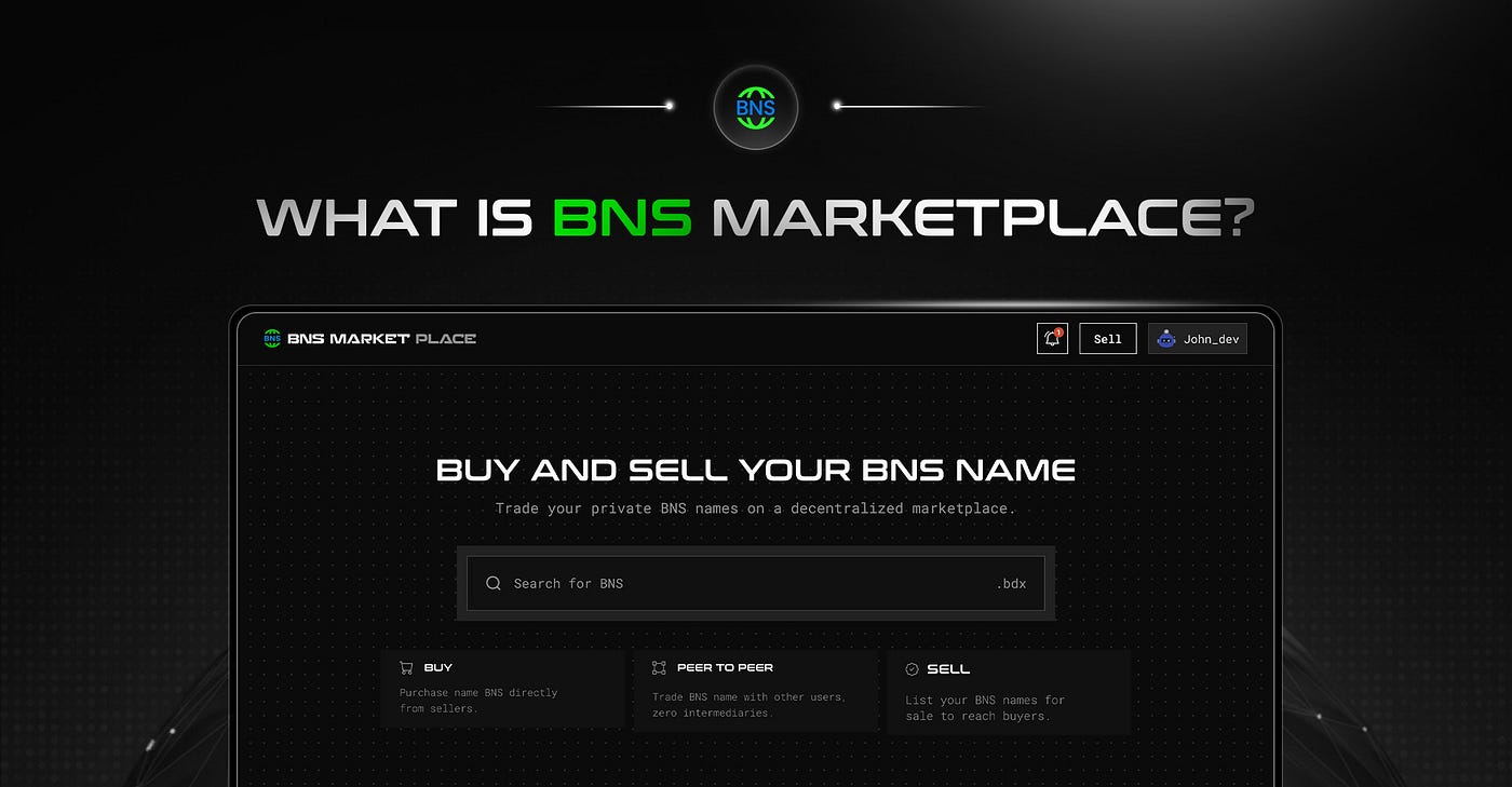 What Is the BNS Marketplace and Why Does It Matter?