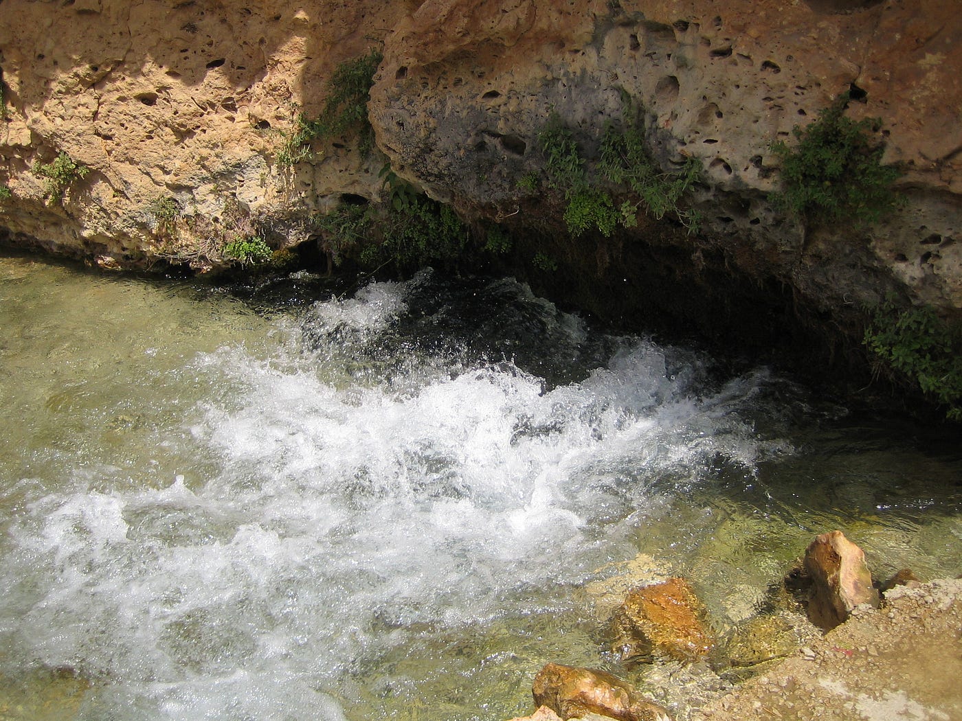 Source of the Orontes river