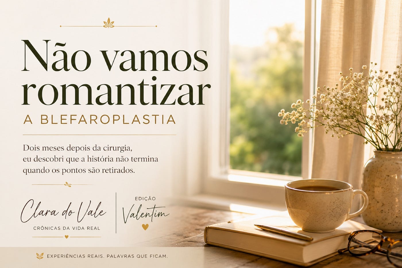 🥽Não vamos romantizar a blefaroplastia