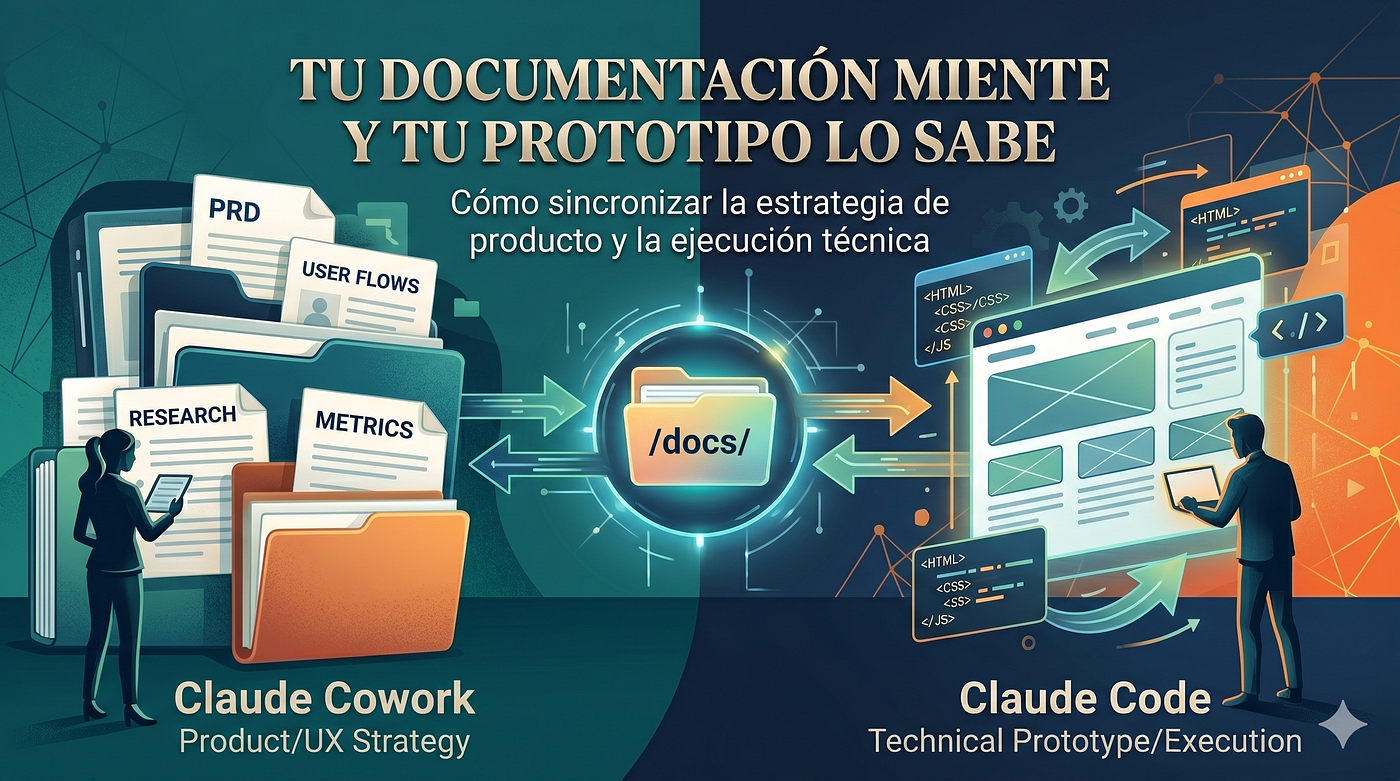 Tu documentación miente y tu prototipo lo sabe