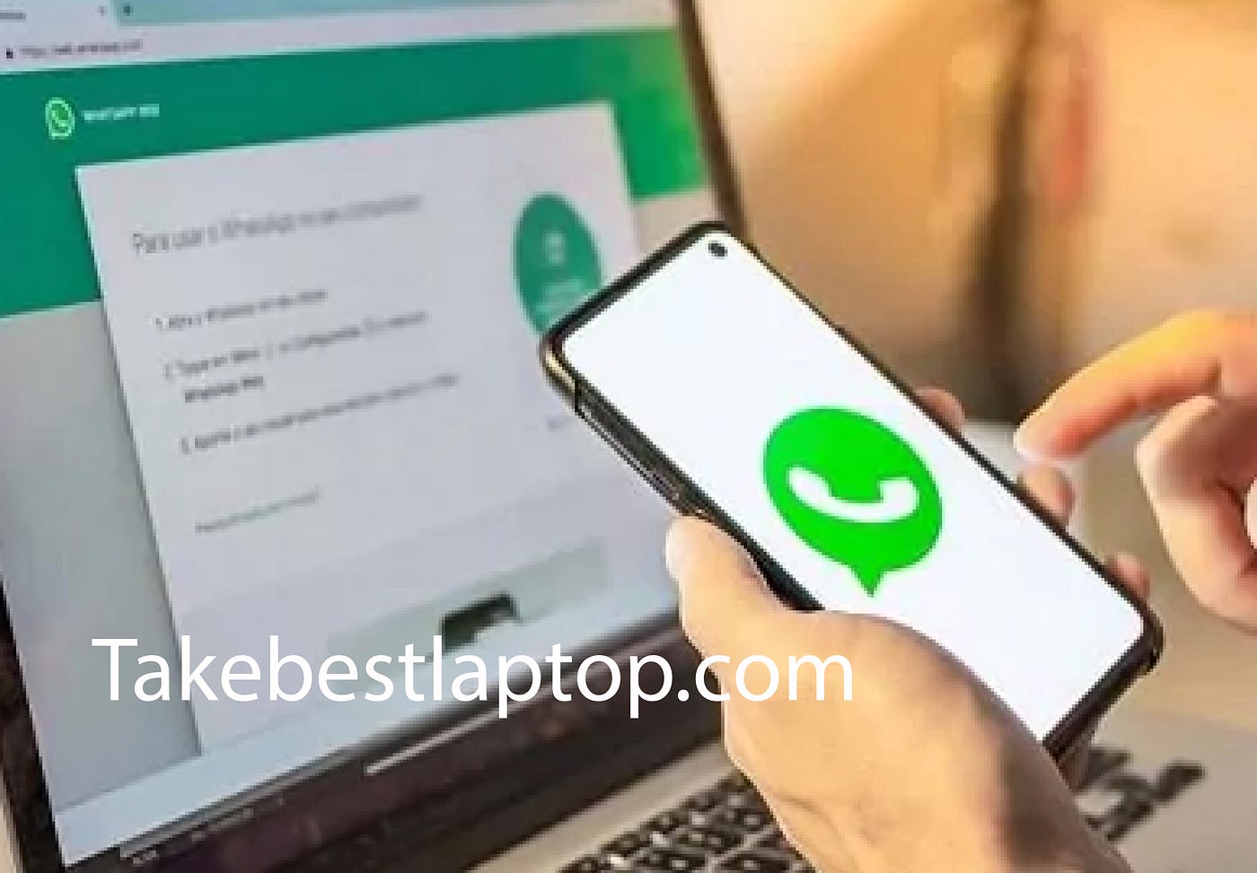How to Use WhatsApp on Laptop Step by Step 2023 | by Take Best Laptop |  Medium