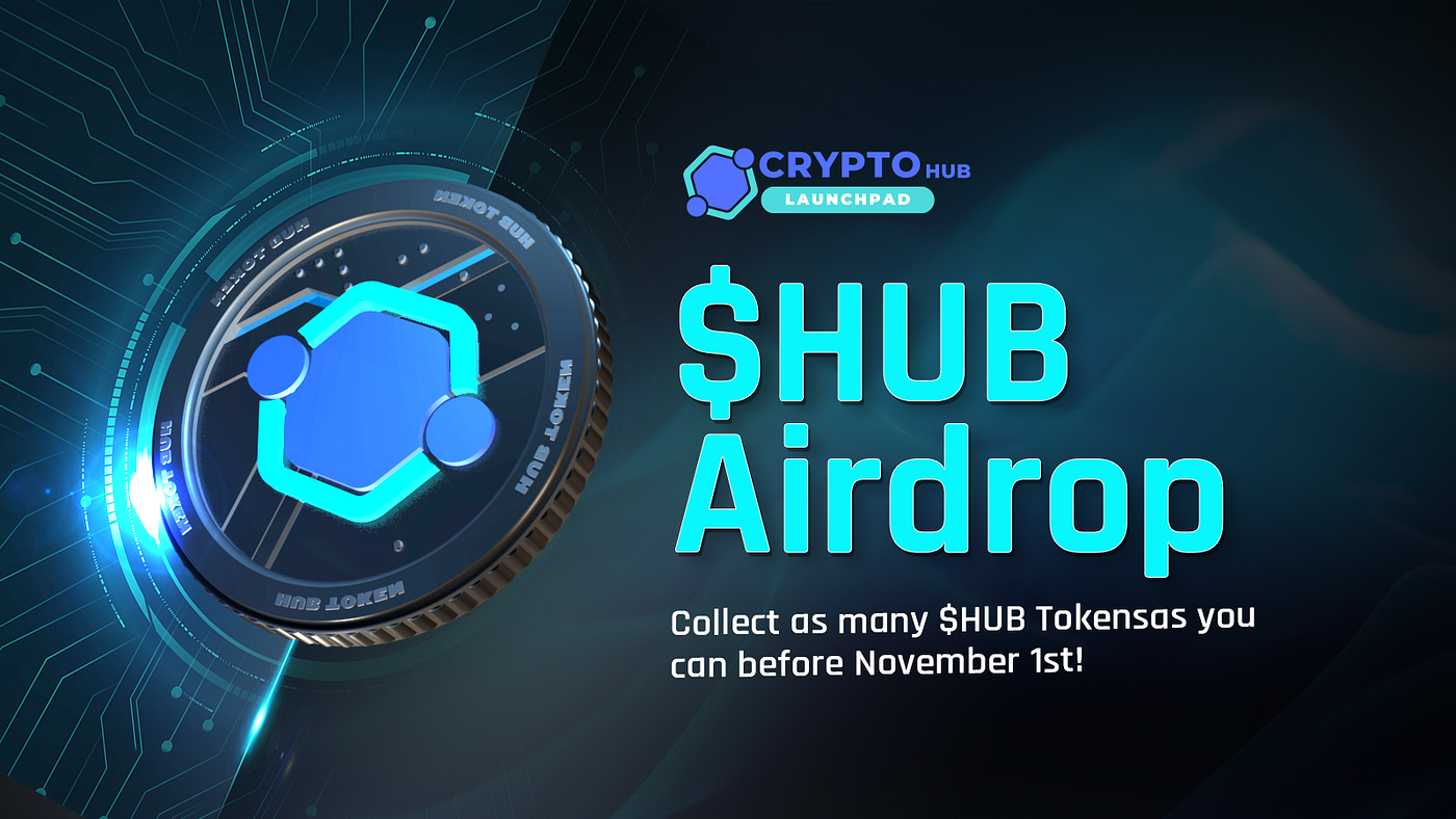 How to Farm HUB Tokens: The Ultimate Guide to HUB Airdrop Farming 🎁 🪂 |  CryptoHub