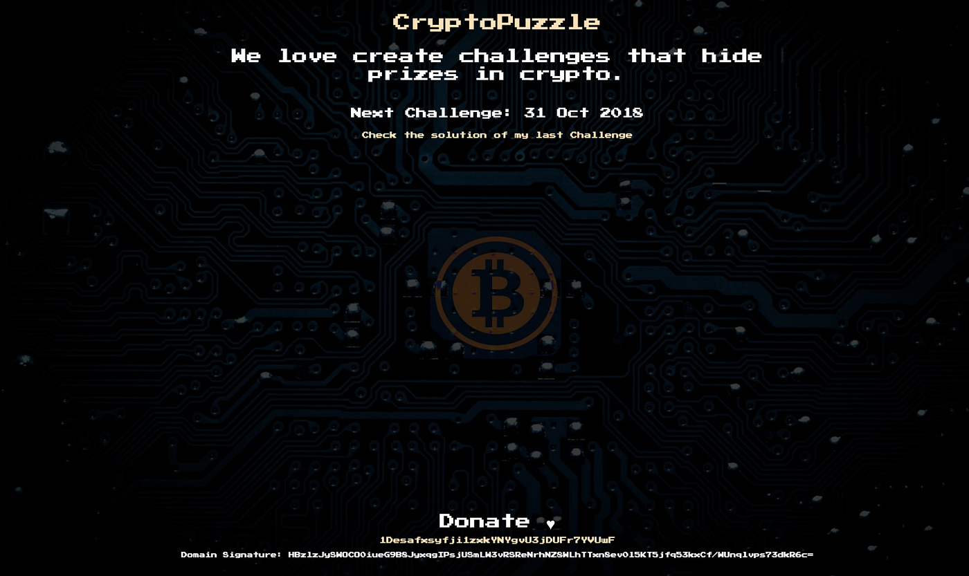 Bitcoin Anniversary Puzzle by psiloseba | by Benjamin LeFevre | Medium