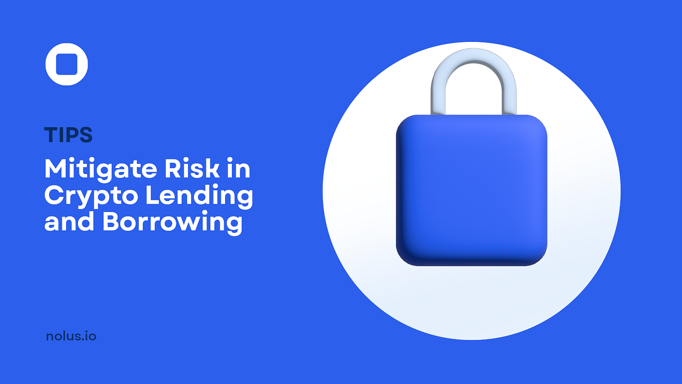 Tips to Mitigate Risk in Crypto Lending and Borrowing: How Nolus Provides  Safety and Security | by Nolus | Nolus | Medium