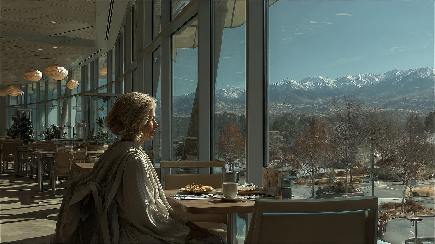 View from the Cancer Ward