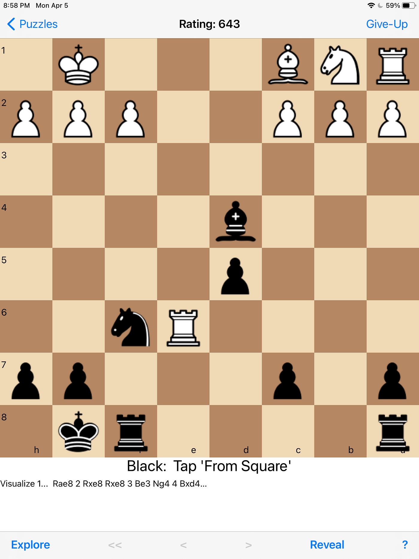 Alakaluf's Blog • Chessvis - a different Chess App •