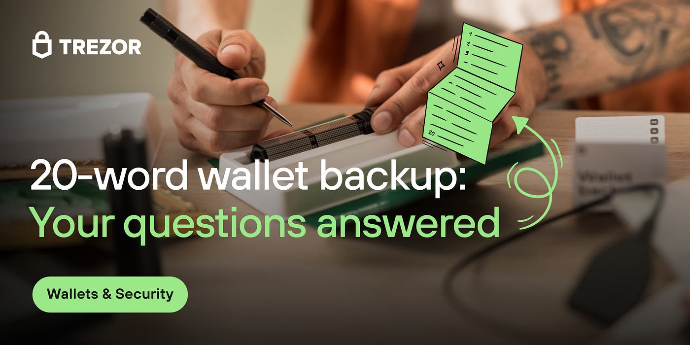 20-word wallet backup: Your questions answered | by