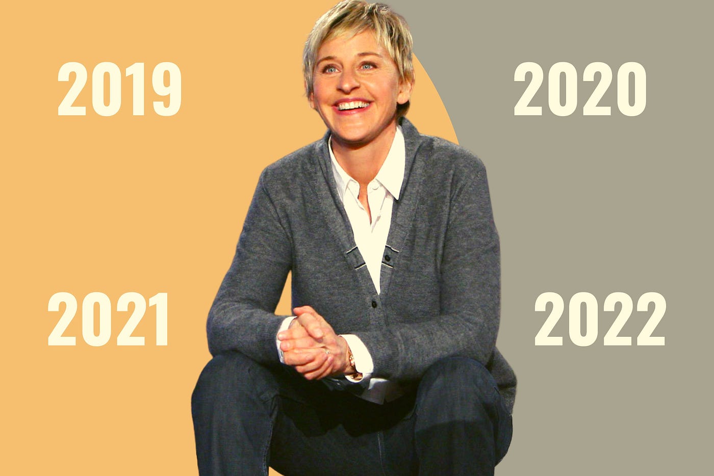 Ellen Deneres 2016 New Porn - Ellen DeGeneres and the 4 Miserable Years of Awful, Horrible, Terrible Bad  Luck | by Keith Dias | Thoughts And Ideas | Medium