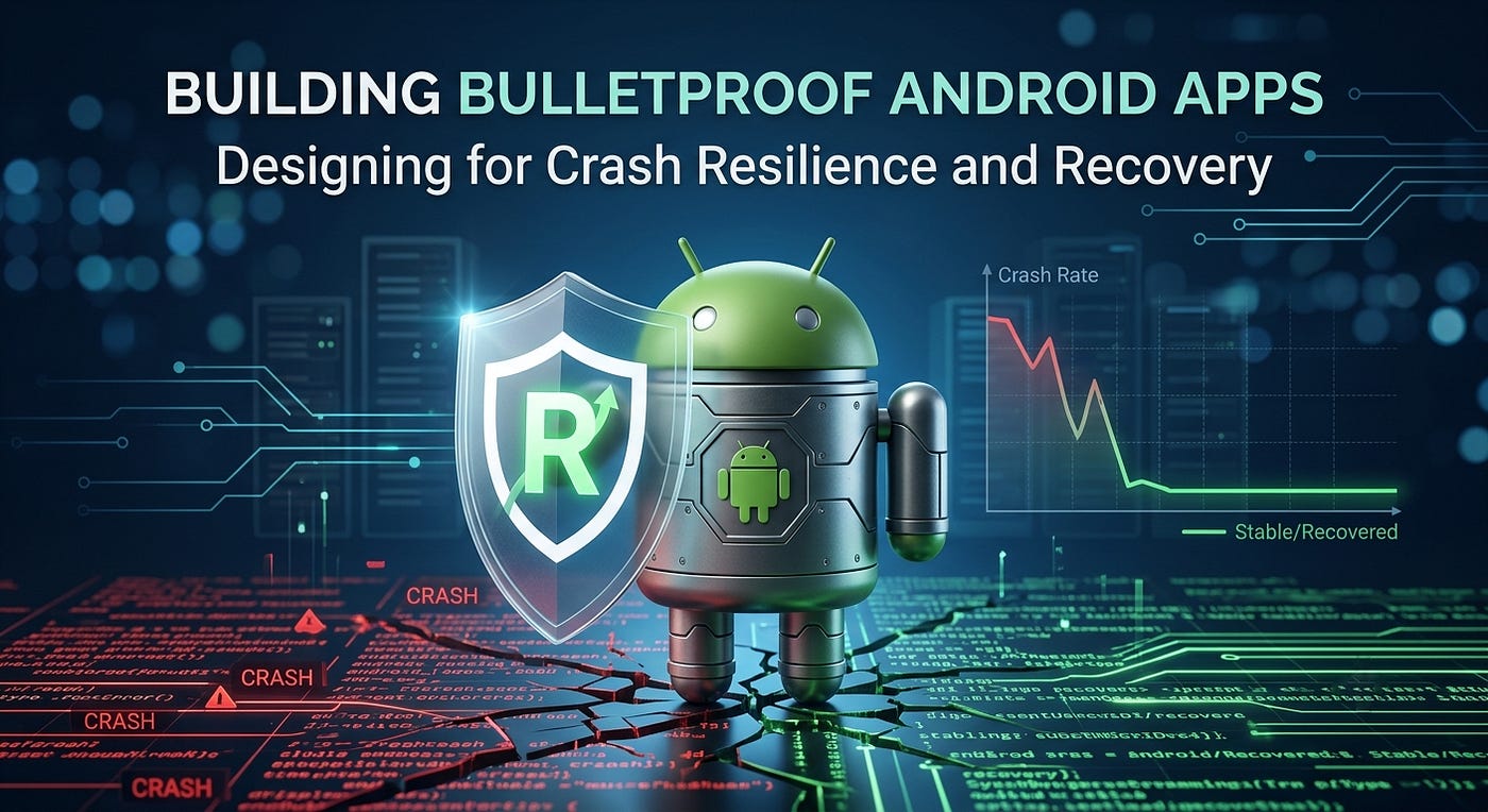 Building Bulletproof Android Apps: Designing for Crash Resilience and Recovery
