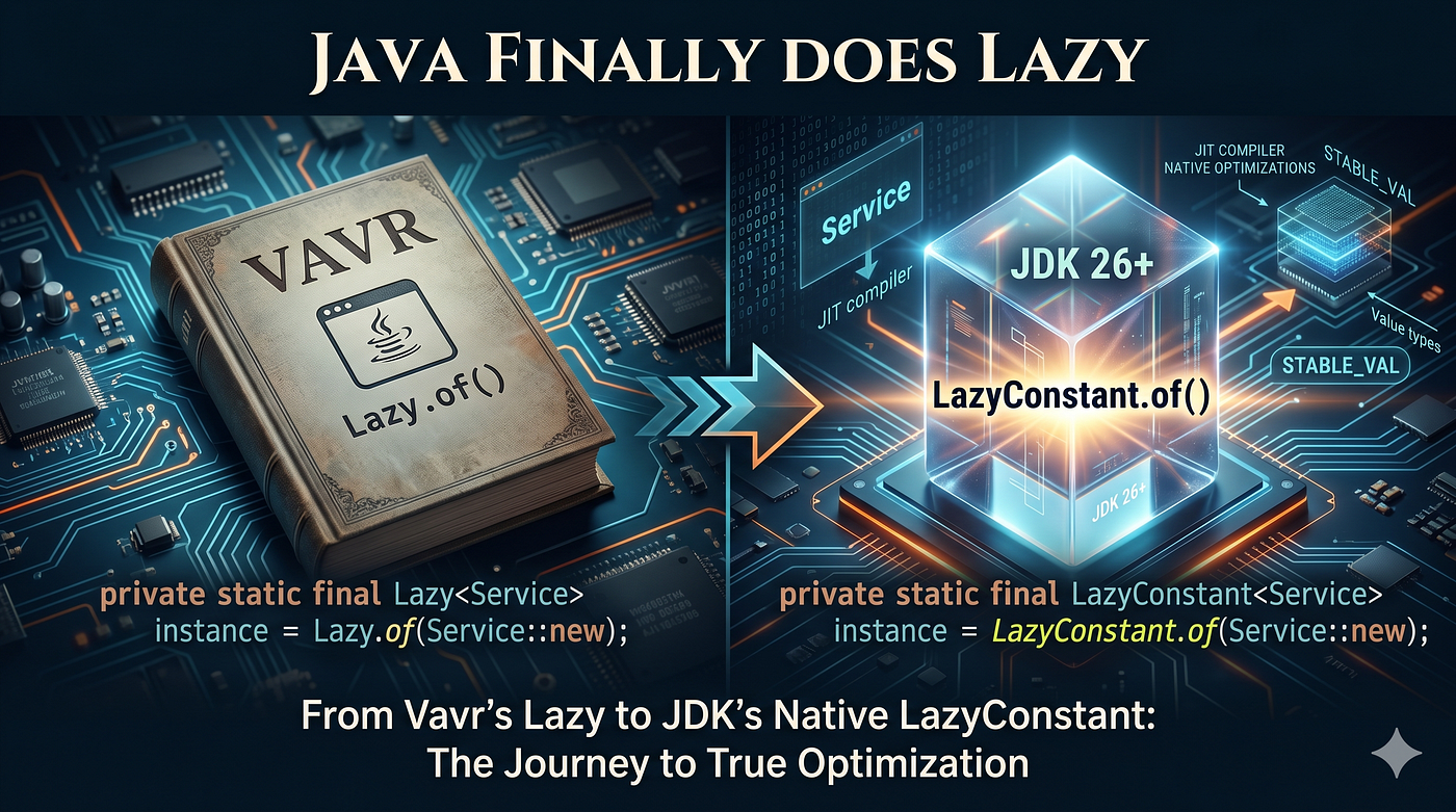 From Lazy.of() to LazyConstant.of(): Java is Finally Doing This Natively (Sort Of)