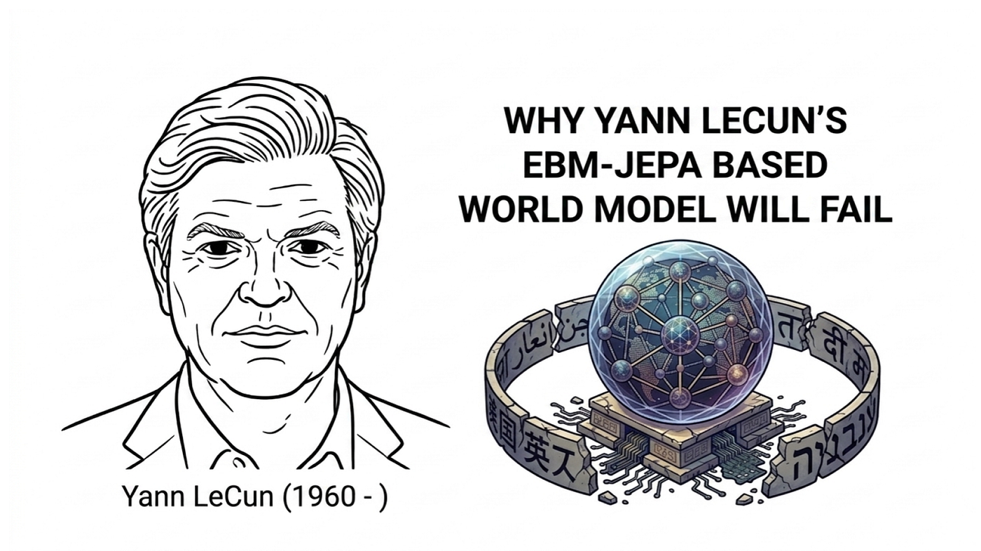 WHY YANN LECUN’S EBM-JEPA BASED WORLD MODEL WILL FAIL