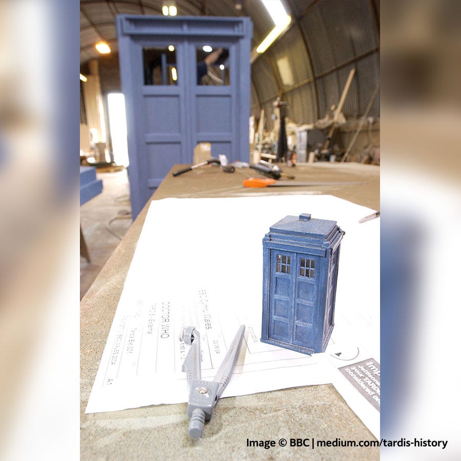 Doctor Who A History of the TARDIS Police Box Prop and its Modifications