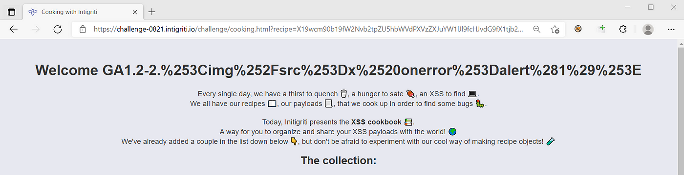 Intigriti 0822 XSS Challenge Author Writeup - Huli's blog
