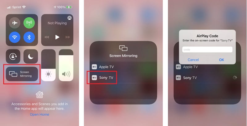 Screen Mirroring iPhone to Sony TV Made Easy | by ccsk | Jan, 2024 | Medium