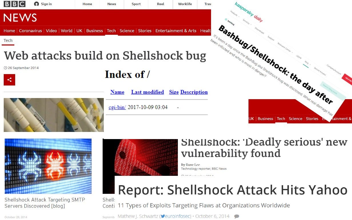Shellshock two years on – has your company forgotten about it?