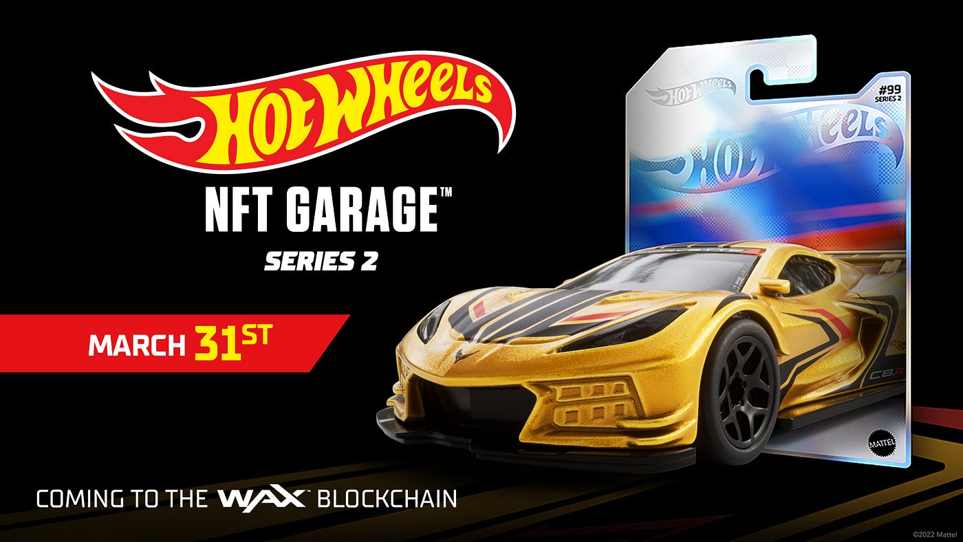 Official Hot Wheels NFTs are coming to the WAX Blockchain! -  NEWS