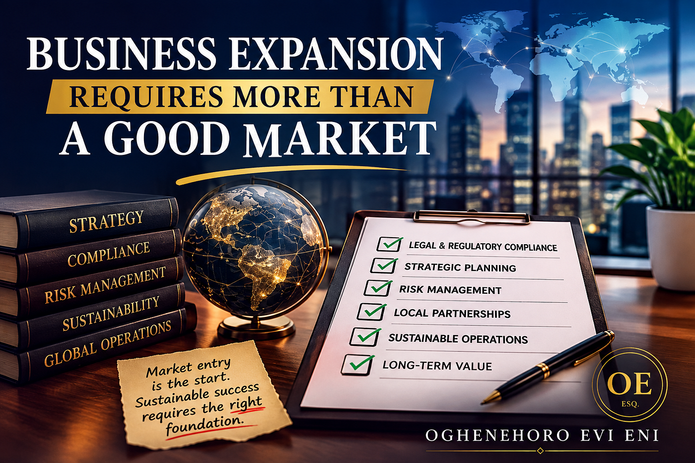 Business Expansion Requires More Than a Good Market