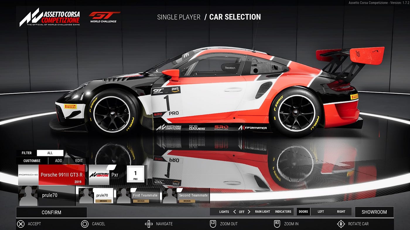 Porsche 911 GT3 RS - Assetto Corsa Sound Mod - 2 Variations