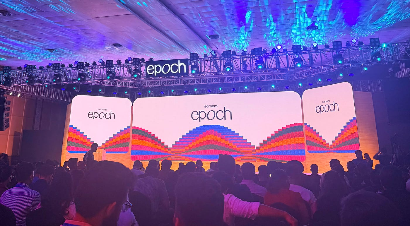 All you need to know about the Sarvam: epoch conference