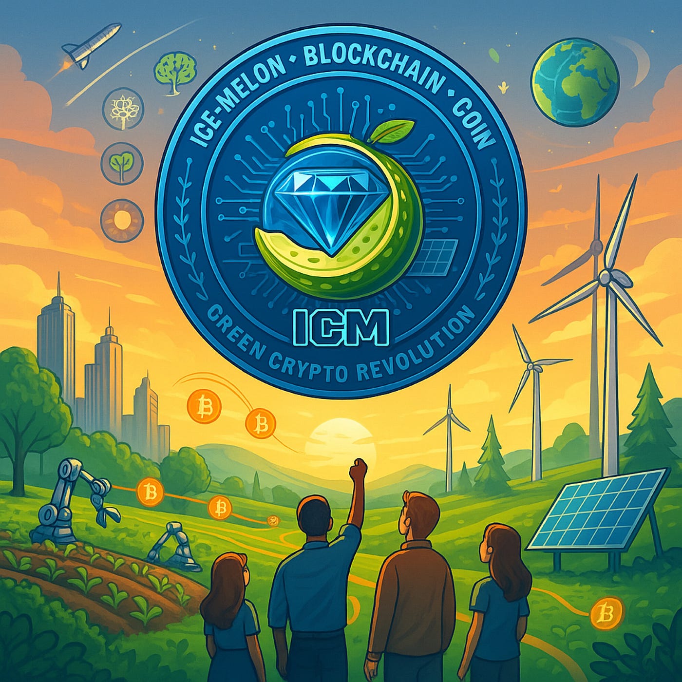 IceMelon Is Changing the Way We See Blockchain | by (ICM) Icemelon official  | Medium