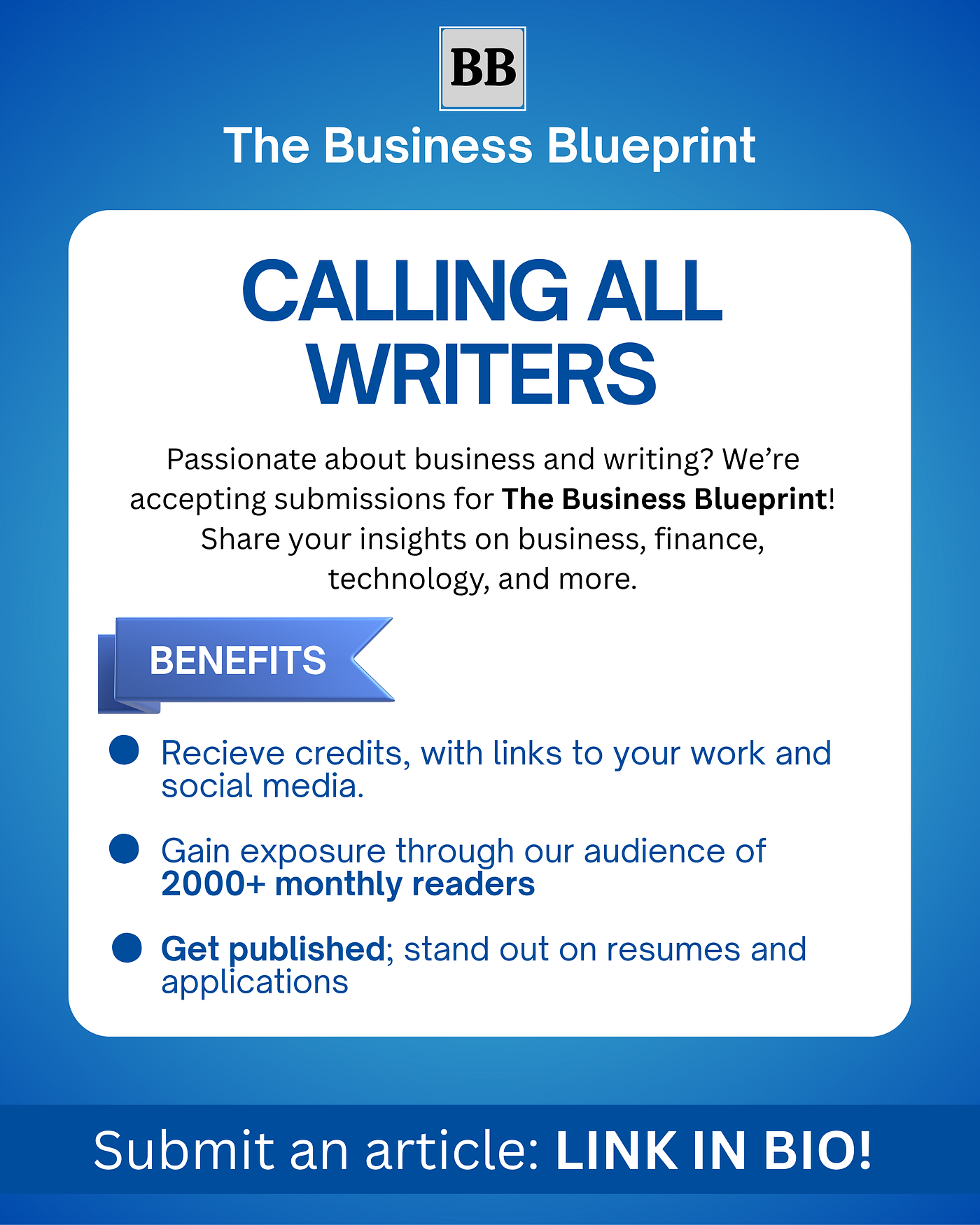 Submit An Article