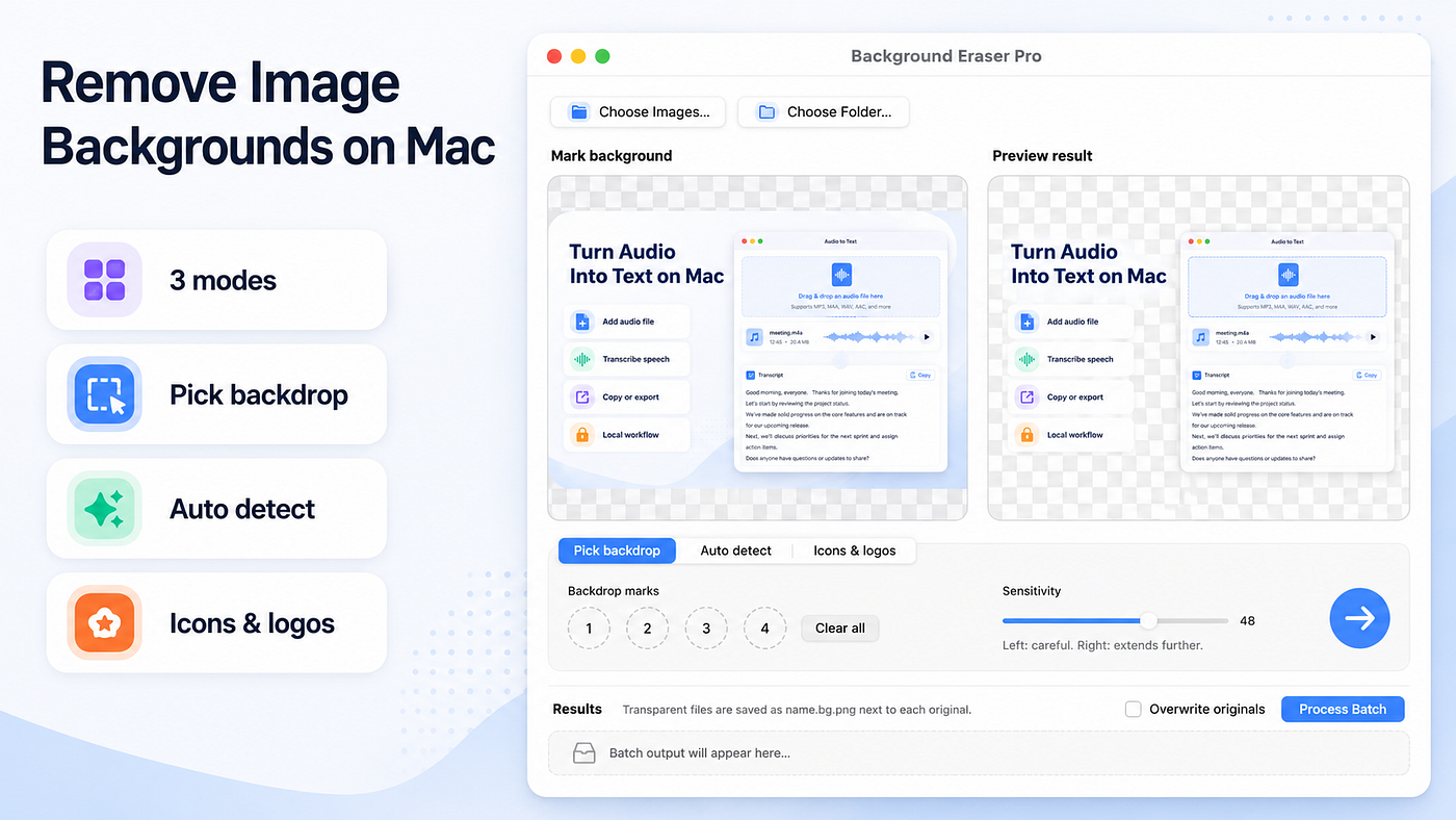 Remove Image Backgrounds on Mac