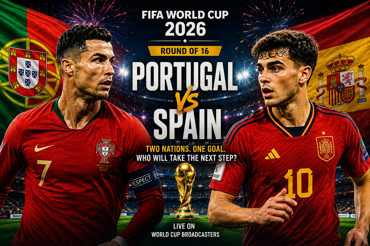 Portugal vs Spain: FIFA World Cup 2026 Preview — Iberian Rivals Set for a High-Stakes Knockout…