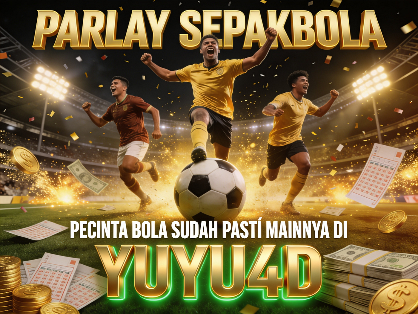 Parlay Sepakbola YUYU4D, Pilihan Tepat Pecinta Bola untuk Menikmati Sensasi Bermain Lebih Seru