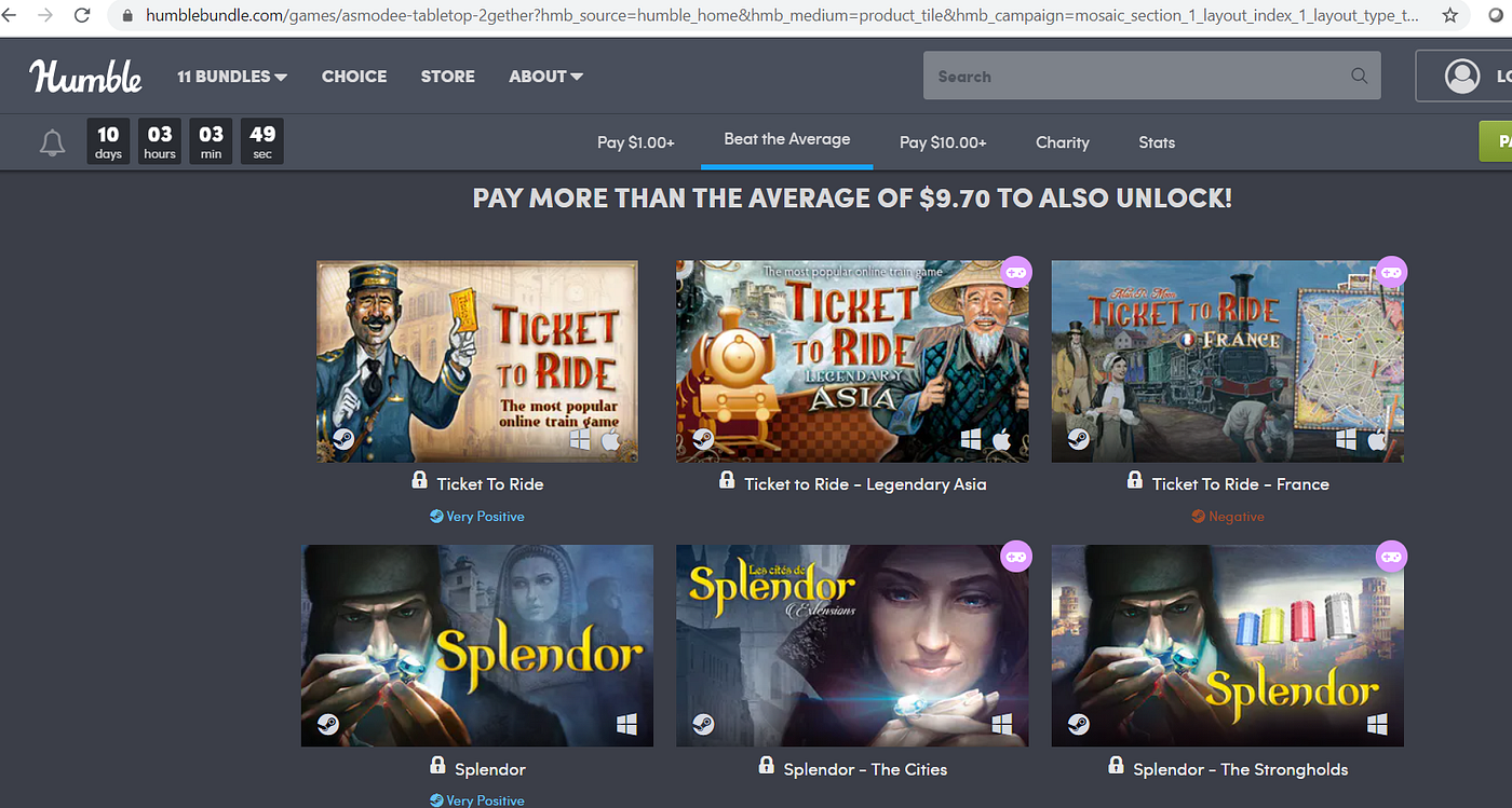 Get huge discounts on Steam games, eBooks, softwares at Humble Bundle —