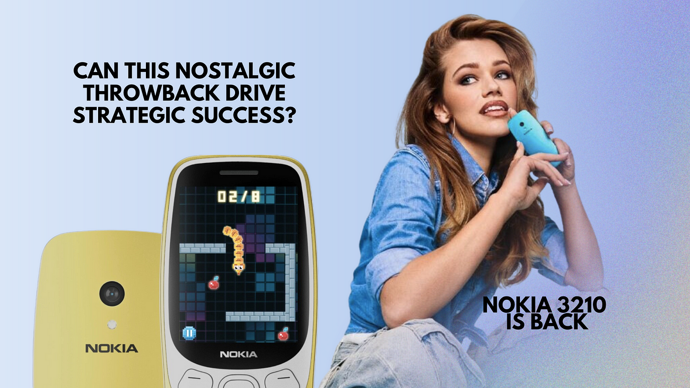 Nokia 3210 is back: Can this nostalgic throwback succeed? | by Shilpi S Raut | Medium