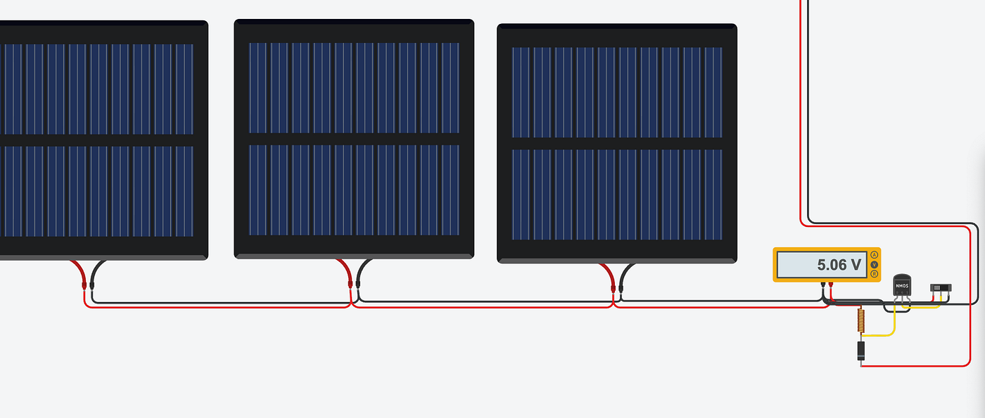 Figure 3.5 // Image by Daniel Fung // Overview of the bottom solar panels (“other solar panels”)
