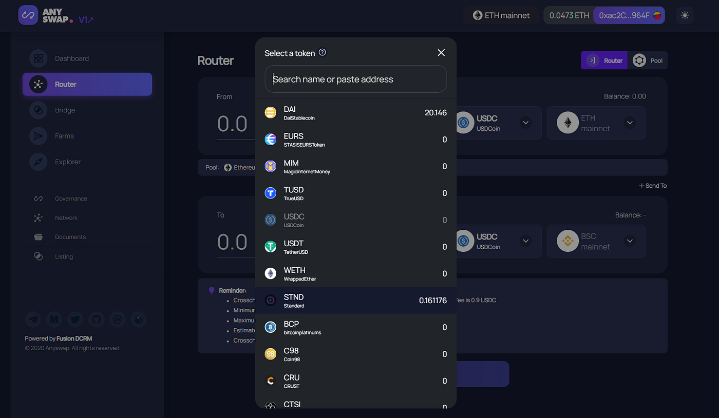 Standard Protocol — Mainnet DEX Launch on Shiden Network — The Guide | by  Stakenode - Polkadot Validator | Medium