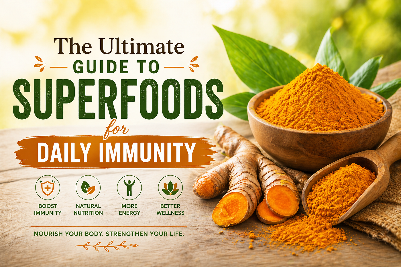 The Ultimate Guide to Superfoods for Daily Immunity
