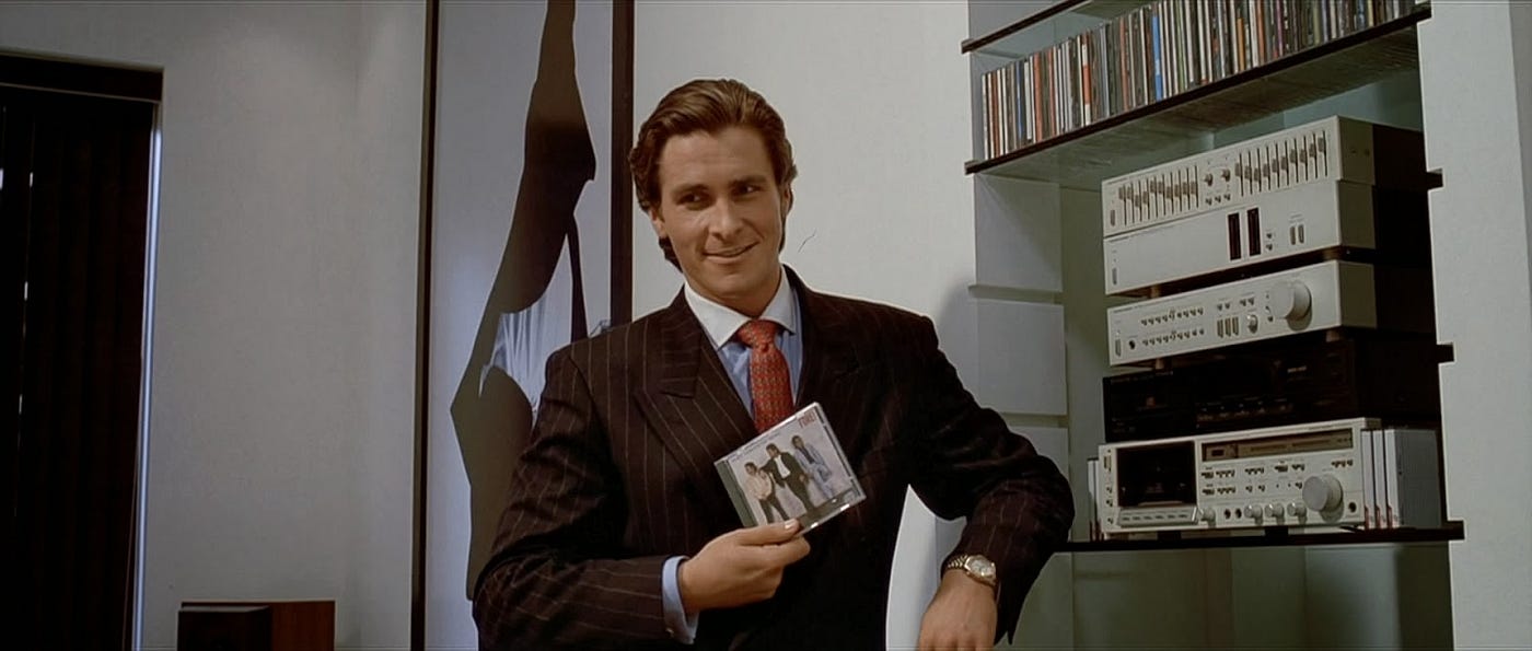 American Psycho' (2000). Materialism, Madness, and Murderous Men, by Marc  Barham, Counter Arts