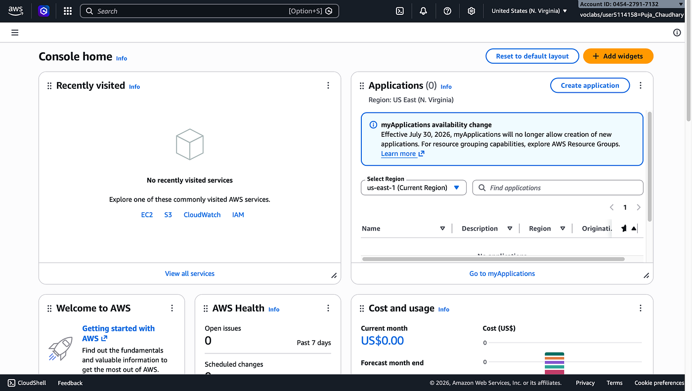 AWS Lab 3:Building a Custom Amazon VPC and Launching a Web Server