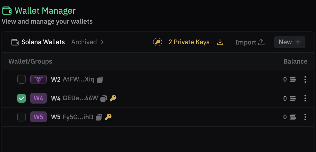 How to Manage BULLX NEO Wallet: Backup, Private Key, Export/Import | Medium