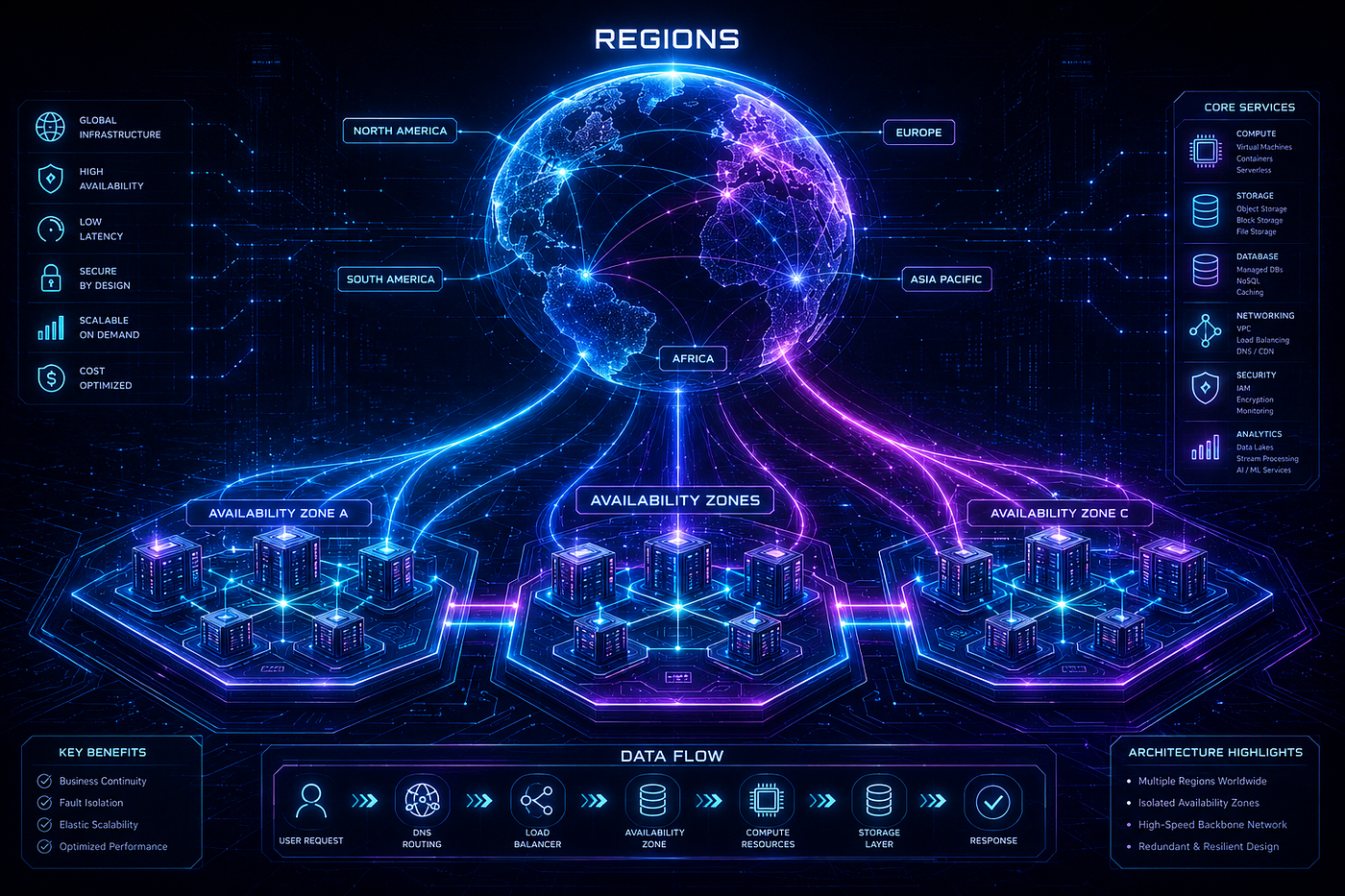 The Blueprint of Global Resilience: AWS Zero to Hero Day 2: Regions, Availability Zones, and Edge…