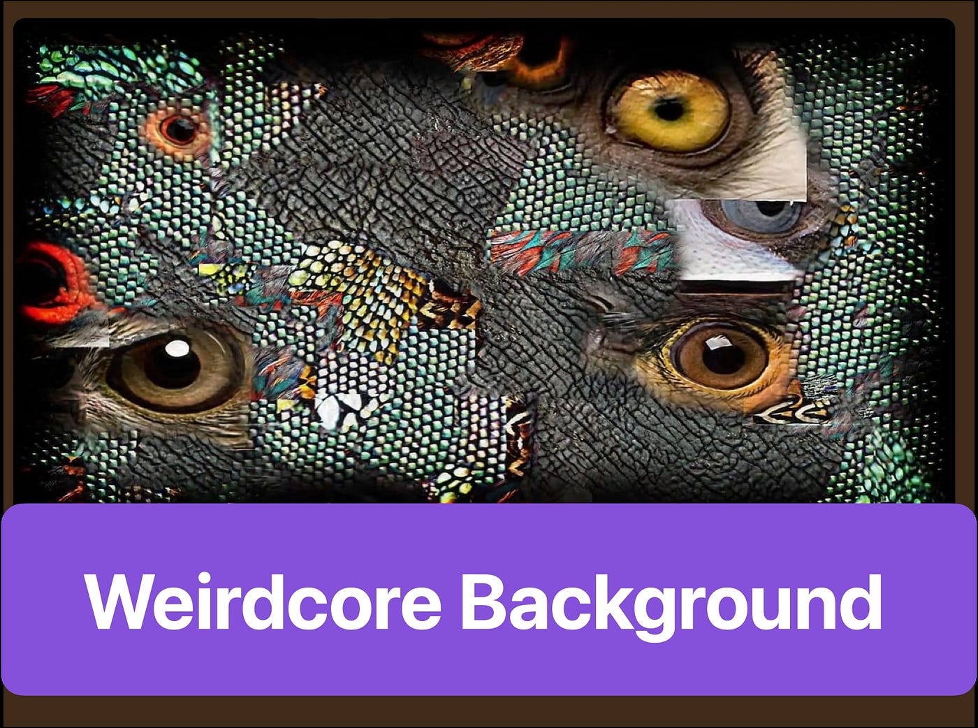 Create Unique Weirdcore Backgrounds with AI, by novita.ai, Dec, 2023