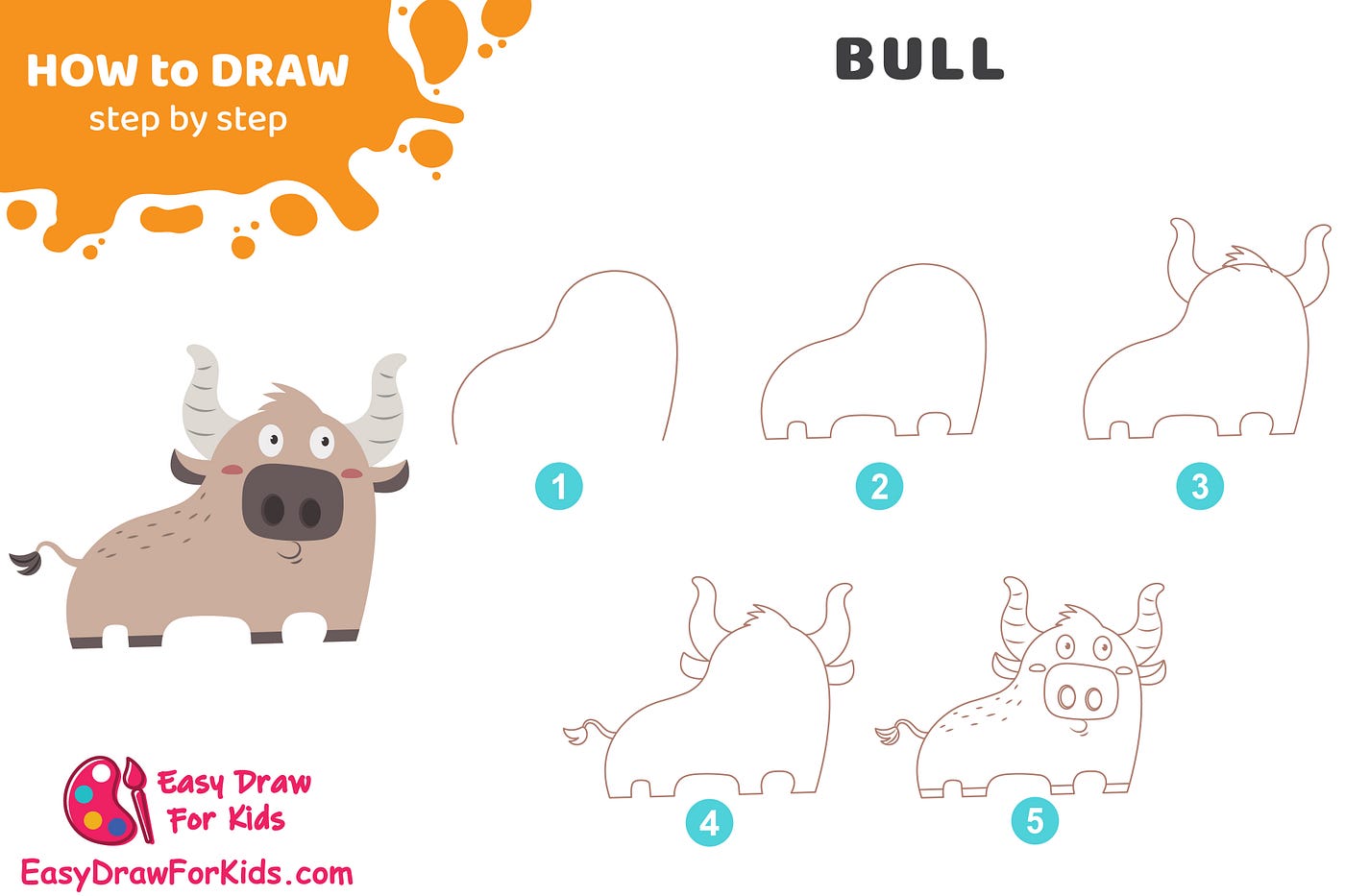 How to Draw a Capybara: A Step-by-Step Guide by Easydrawforkids - Make  better art