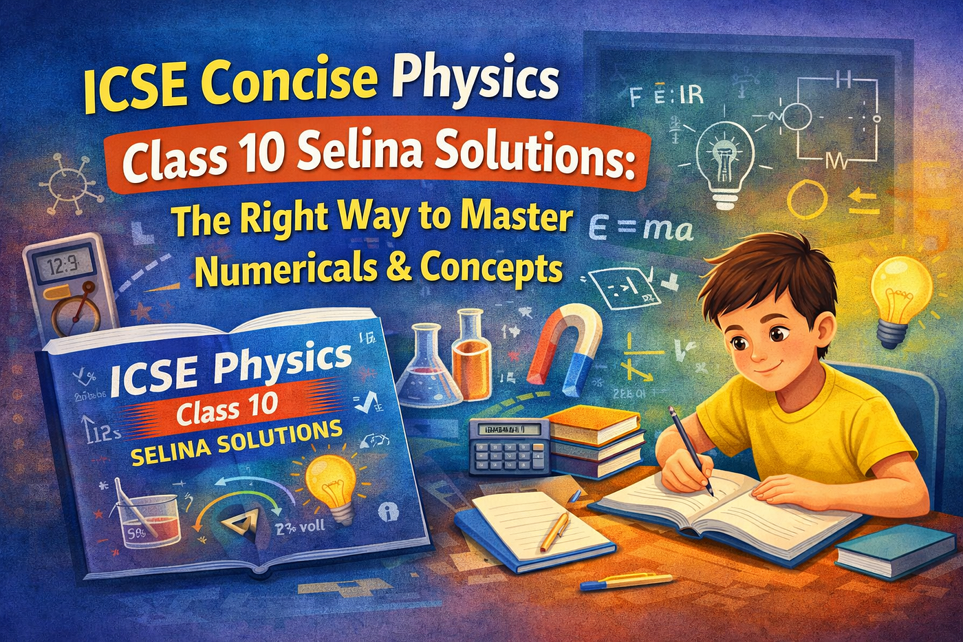 ICSE Concise Physics Class 10 Selina Solutions: The Right Way to Master Numericals & Concepts