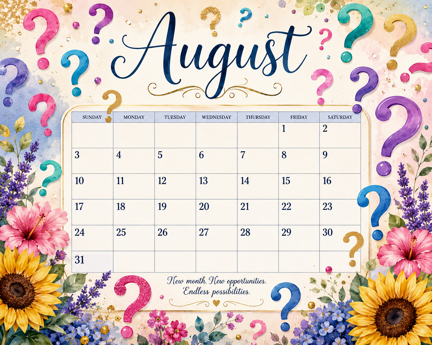 Amazing August Random Questions