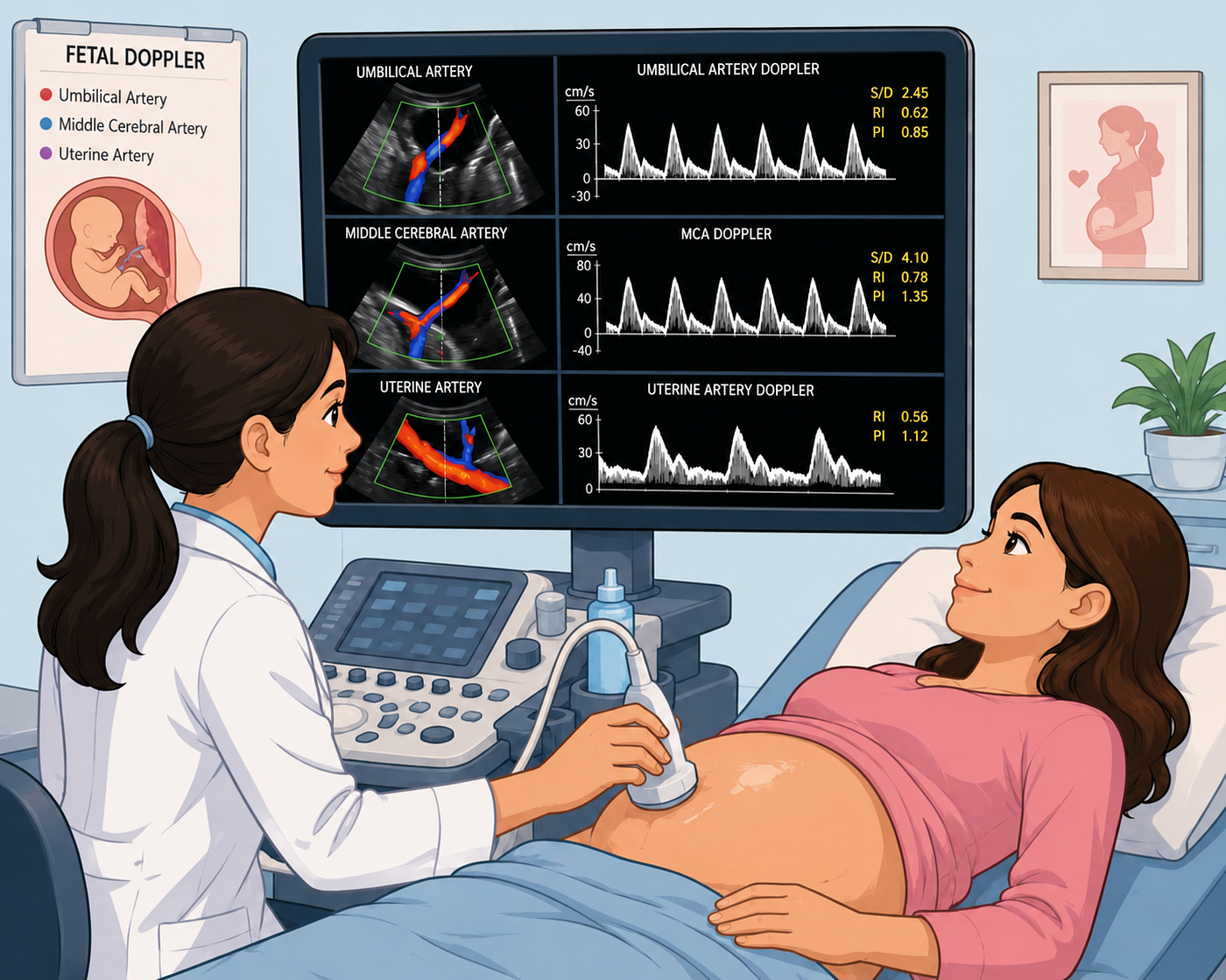 Doppler Ultrasound in Obstetrics: More Than Just Fetal Growth Assessment
In today's obstetric…