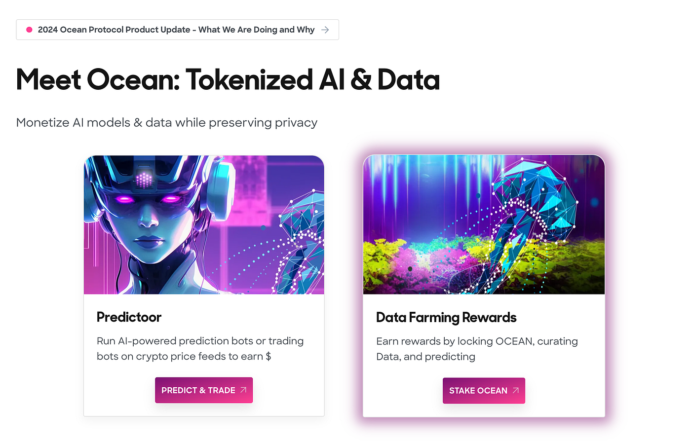 Data Farming Main 2 is Here. Rewards double to 300,000 OCEAN per… | by Ocean  Protocol Team | Ocean Protocol